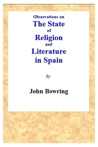 Observations on the State of Religion and Literature in Spain