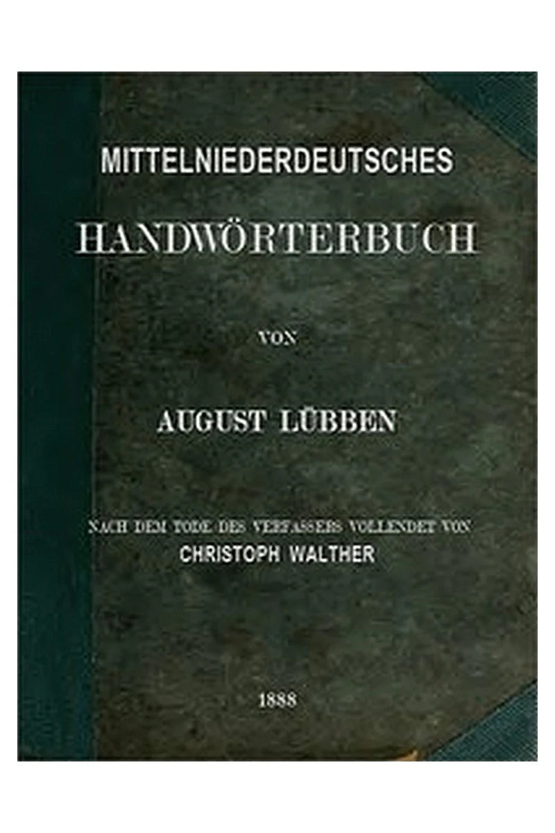 Mittelniederdeutsches Handwörterbuch