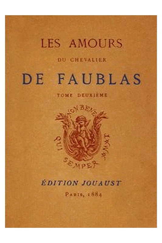 Les amours du chevalier de Faublas, tome 2/5