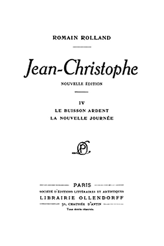 Jean-Christophe, Volume 4
