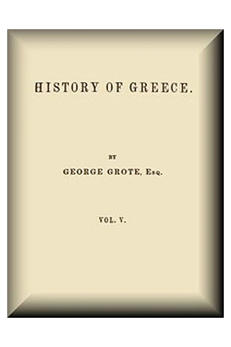 History of Greece, Volume 05 (of 12)