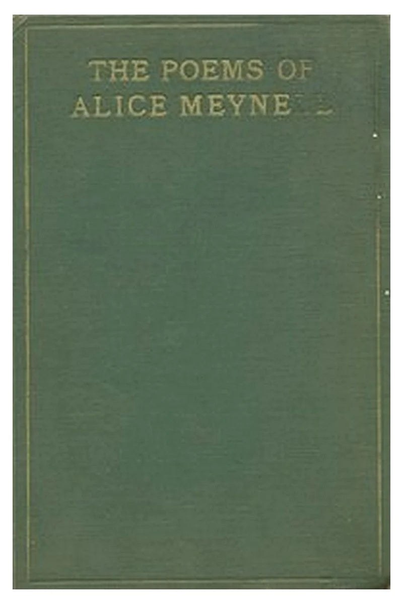 The Poems of Alice Meynell