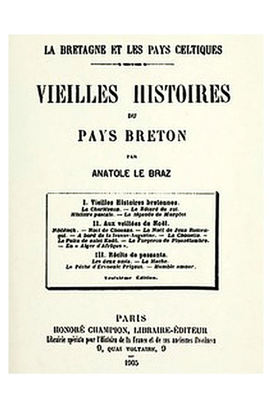 Vieilles Histoires du Pays Breton