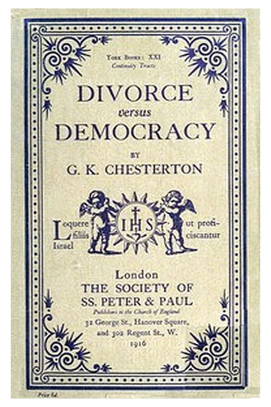 Divorce versus Democracy