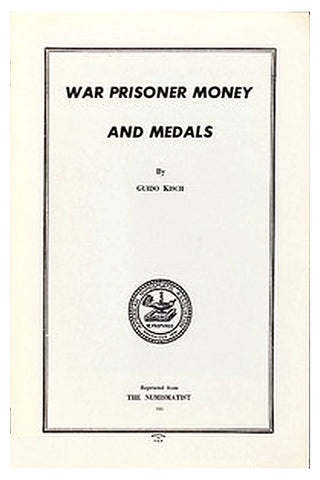 War Prisoner Money and Medals
