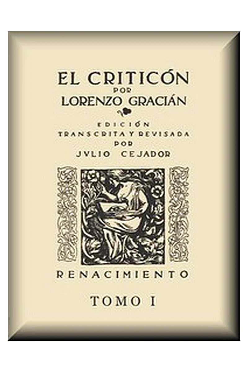 El criticón (tomo 1 de 2)