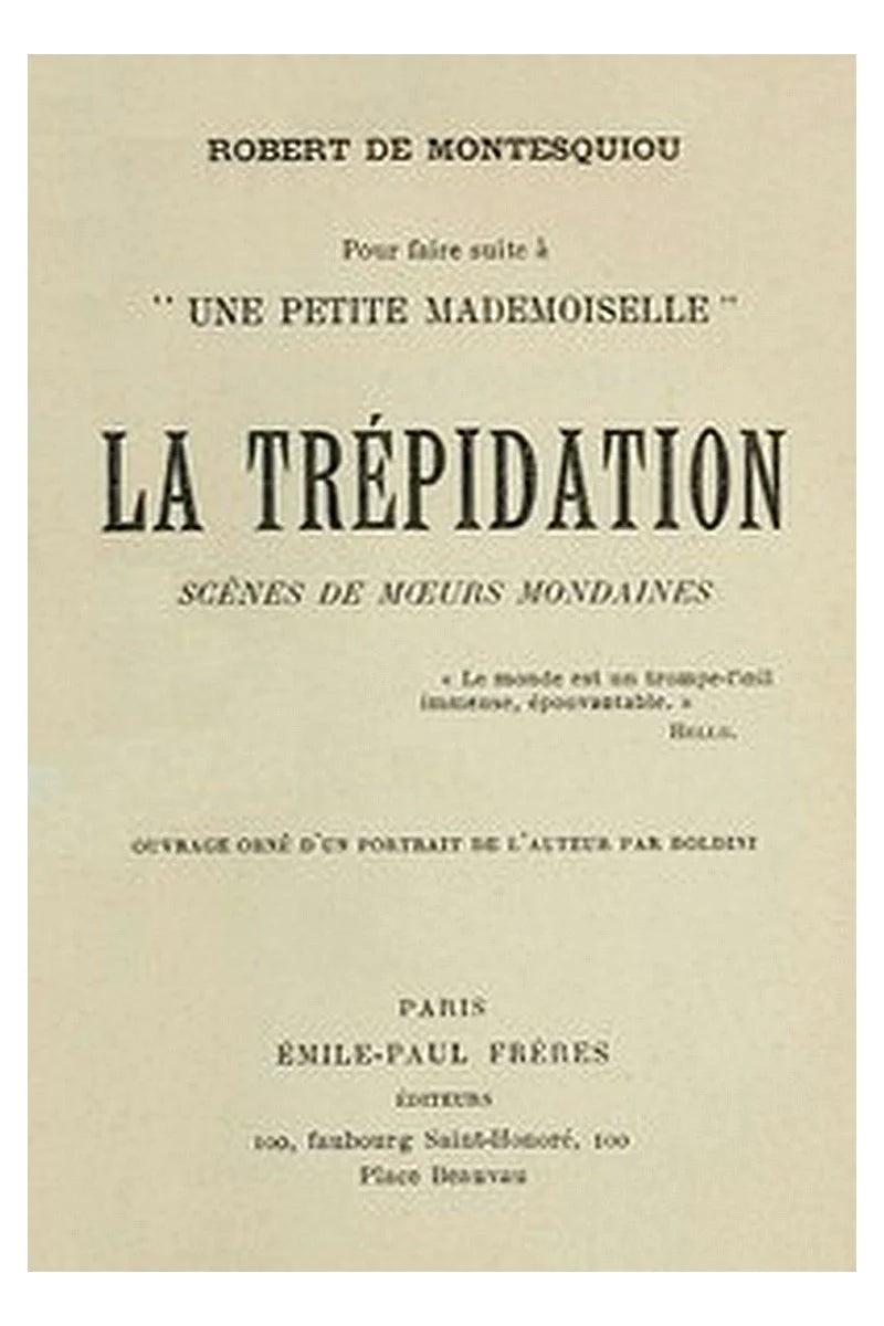 La trépidation