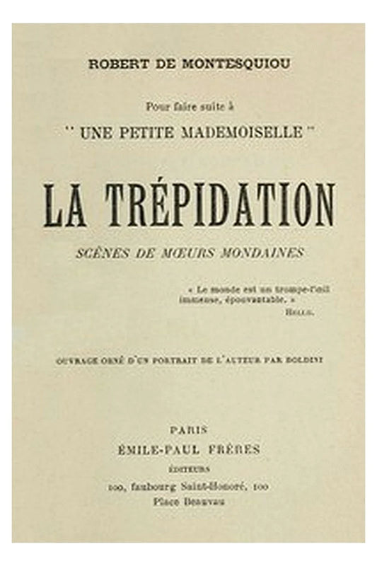 La trépidation