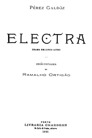 Electra: Drama em cinco actos