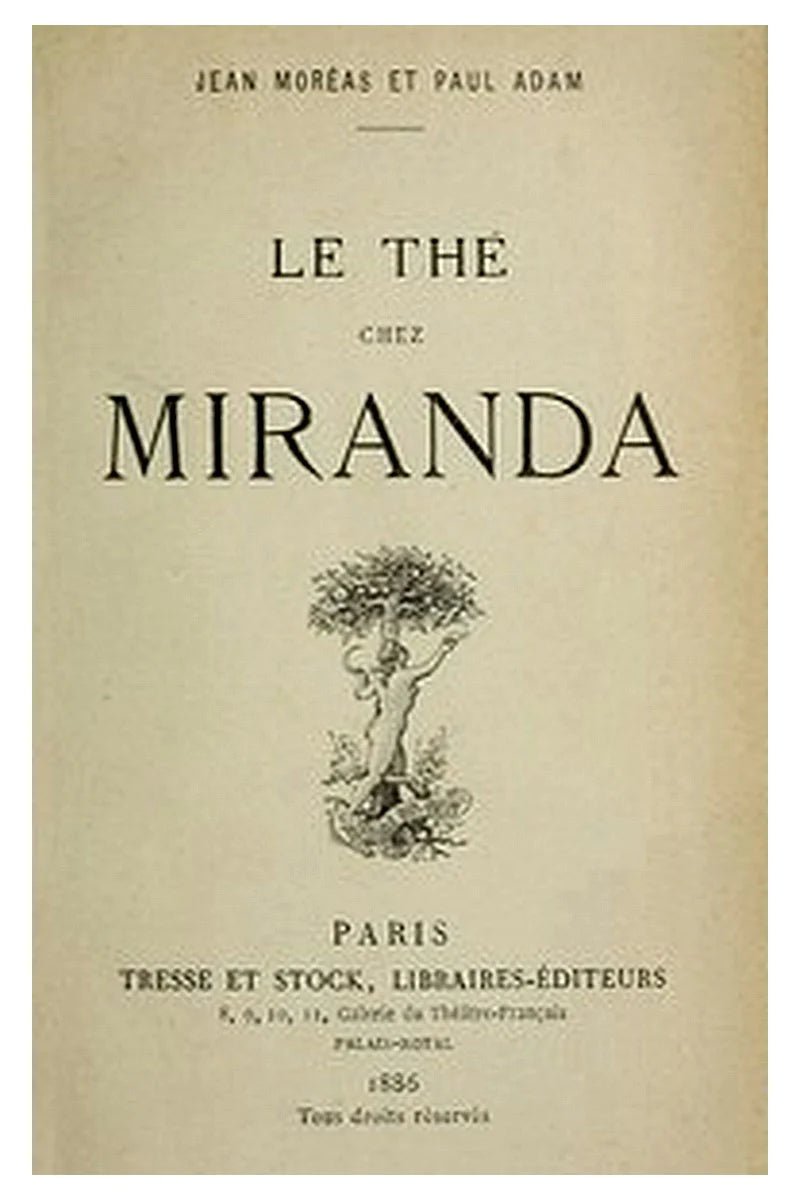 Le thé chez Miranda