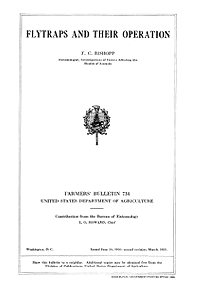 United States. Department of Agriculture. Farmers' Bulletin no. 734