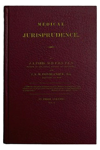 Medical Jurisprudence, Volume 1 (of 3)