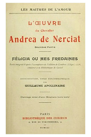 L'oeuvre du chevalier Andrea de Nerciat (2/2)