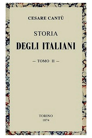 Storia degli Italiani, vol. 02 (di 15)