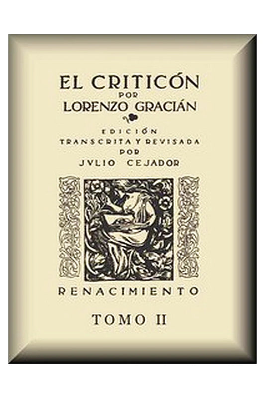 El criticón (tomo 2 de 2)