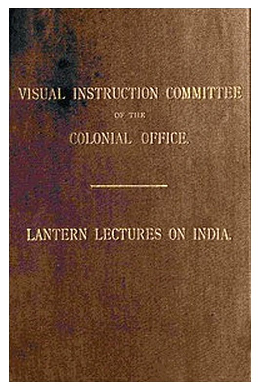 Eight Lectures on India
