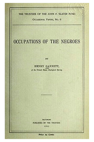 Trustees of the John F. Slater Fund. Occasional papers, no. 6