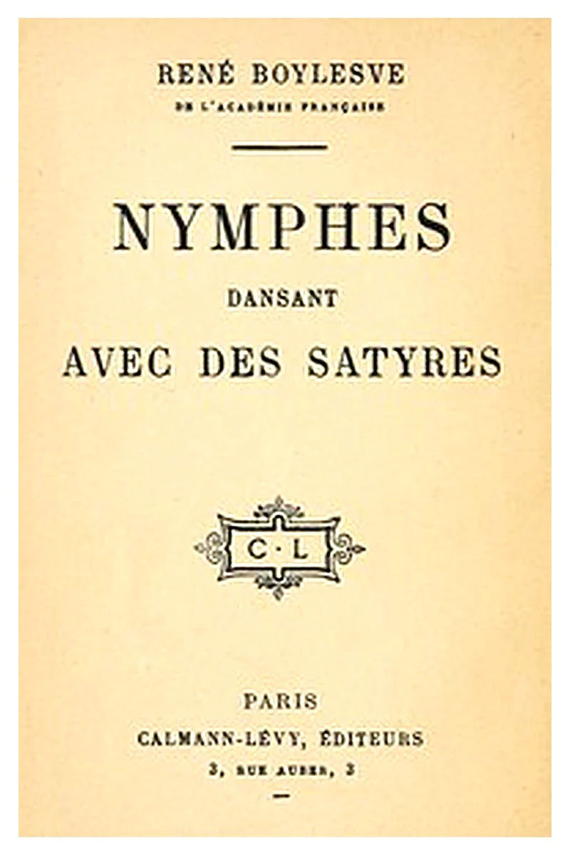 Nymphes dansant avec des satyres