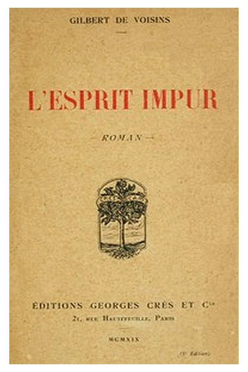 L'esprit impur: roman