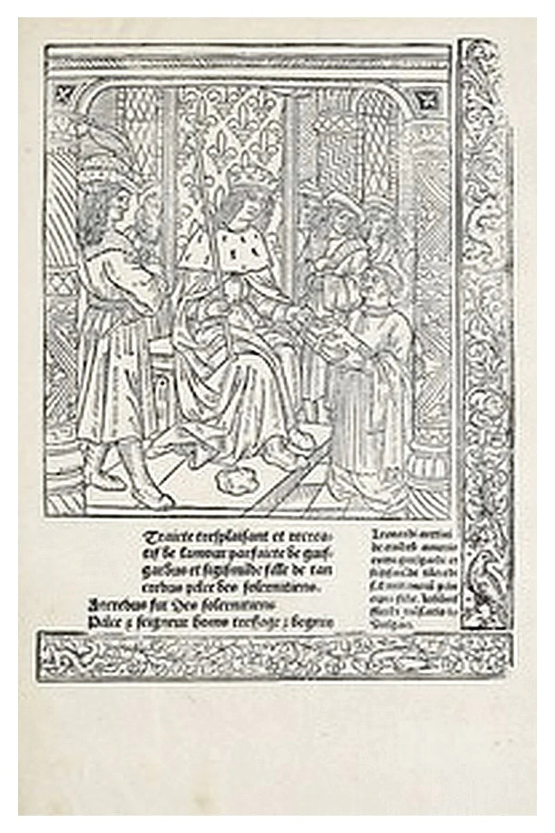 Traicté tresplaisant et recreatif de l'amour parfaicte de Guisgardus et Sigismunde fille de Tancredus prince des solernitiens