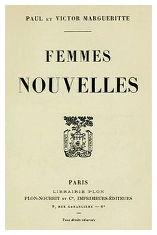 Femmes nouvelles