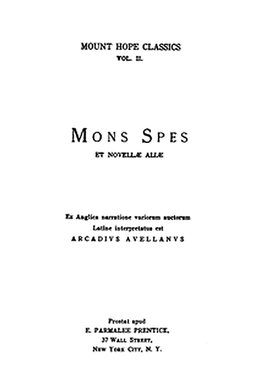 Mount Hope classics, vol. 2