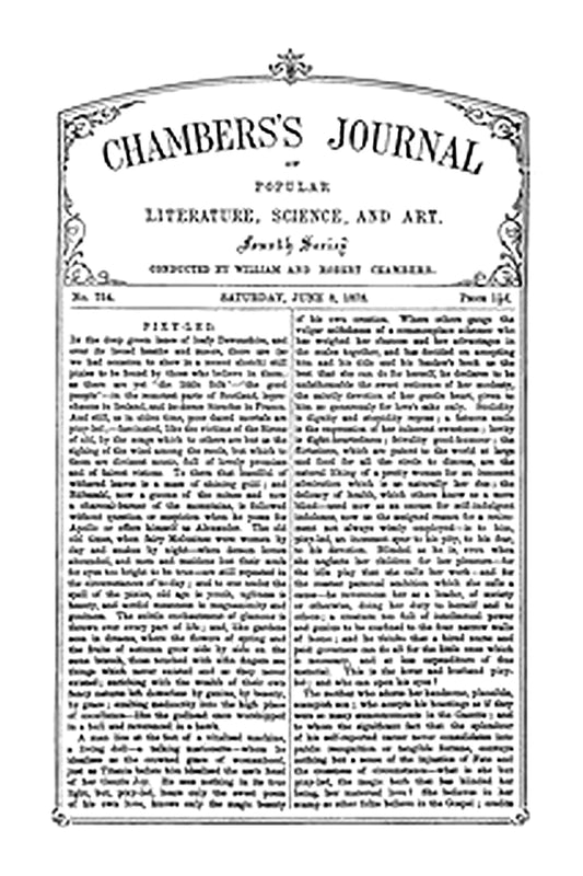 Chambers's Journal of Popular Literature, Science, and Art, No. 754, June 8, 1878