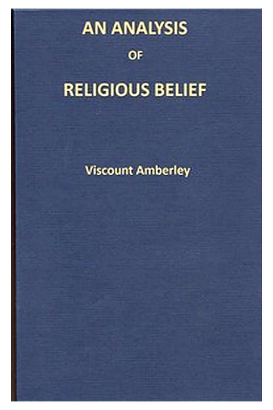 An analysis of religious belief
