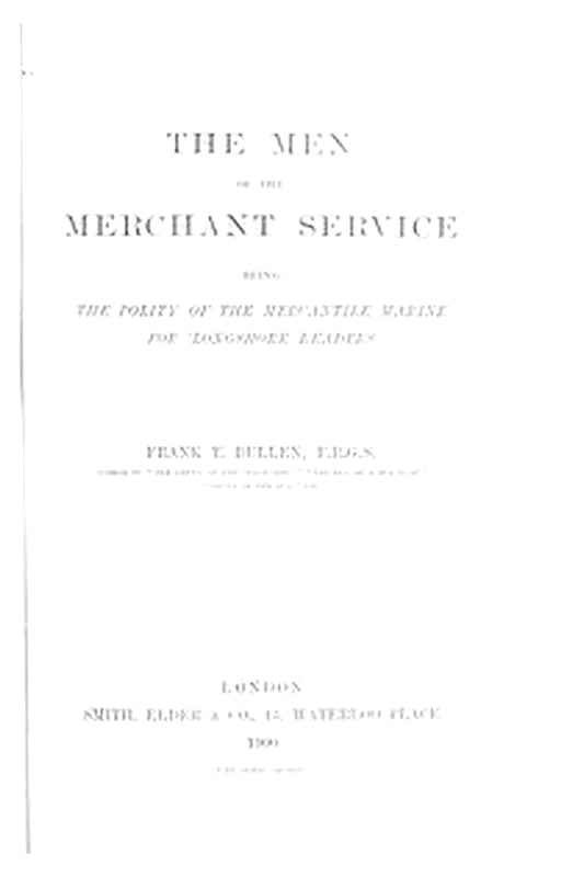 The Men of the Merchant Service