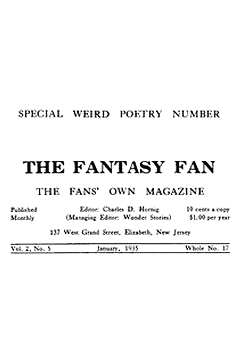 The Fantasy Fan, Volume 2, Number 5, January 1935