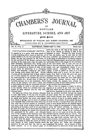 Chambers's Journal of Popular Literature, Science, and Art, Fifth Series, No. 6, Vol. I, February 9, 1884