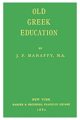 Old Greek Education