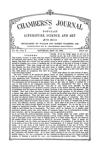 Chambers's Journal of Popular Literature, Science, and Art, Fifth Series, No. 19, Vol. I, May 10, 1884
