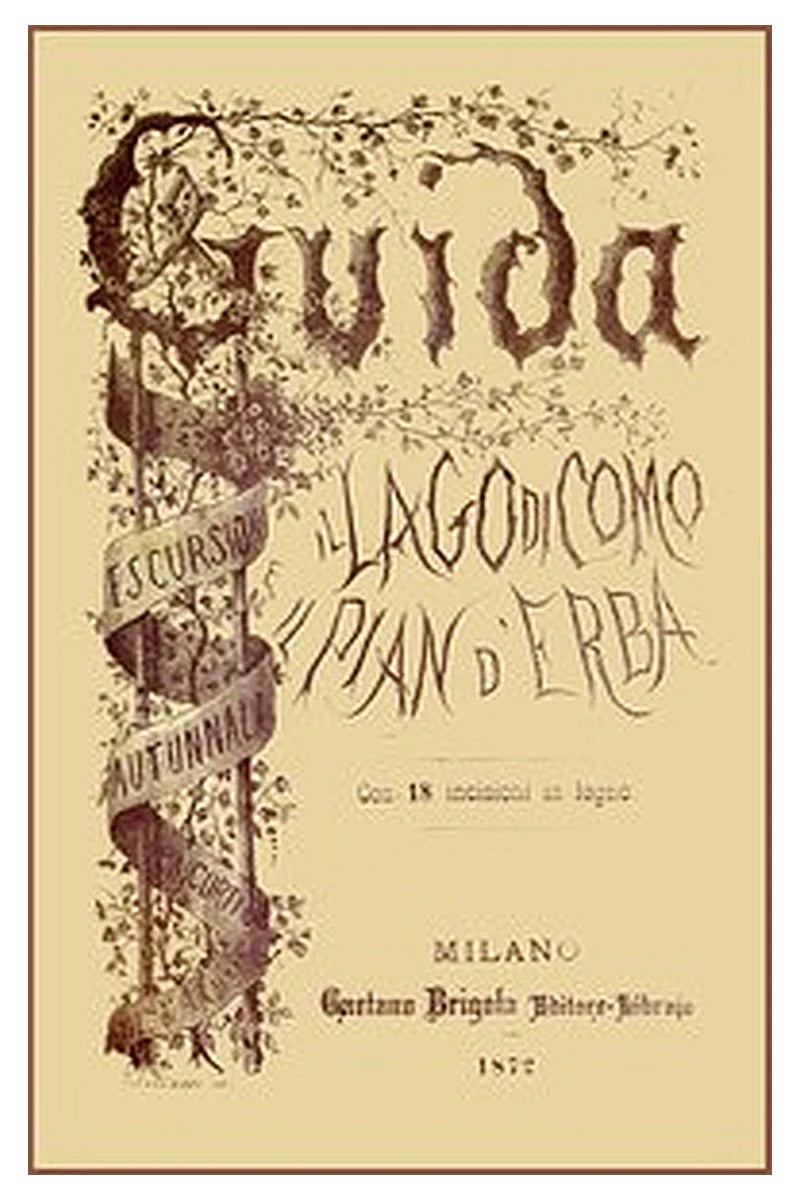 Guida a il lago di Como e il pian d'Erba. Escursioni autunnali