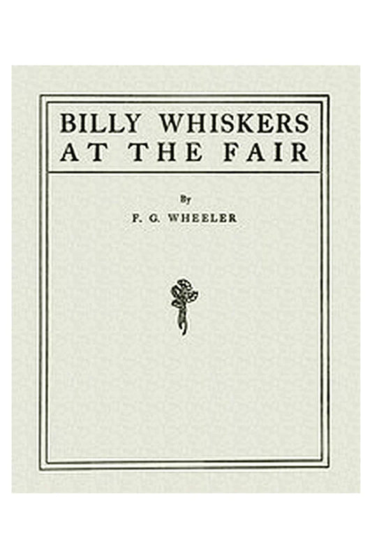 The Billy Whiskers series. Vol. 6