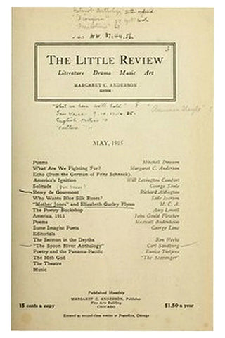 The Little Review, May 1915 (Vol. 2, No. 3)