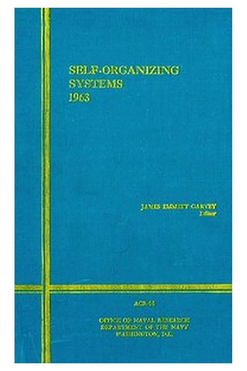 Self-Organizing Systems, 1963