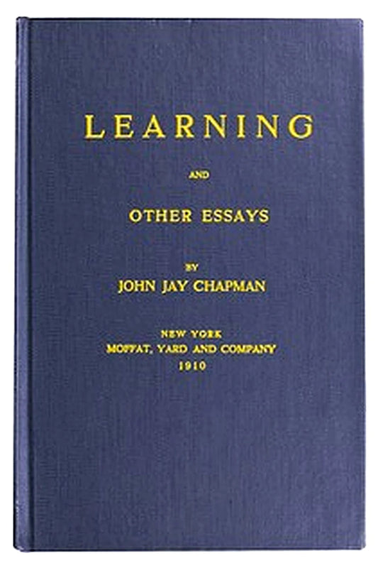 Learning and Other Essays