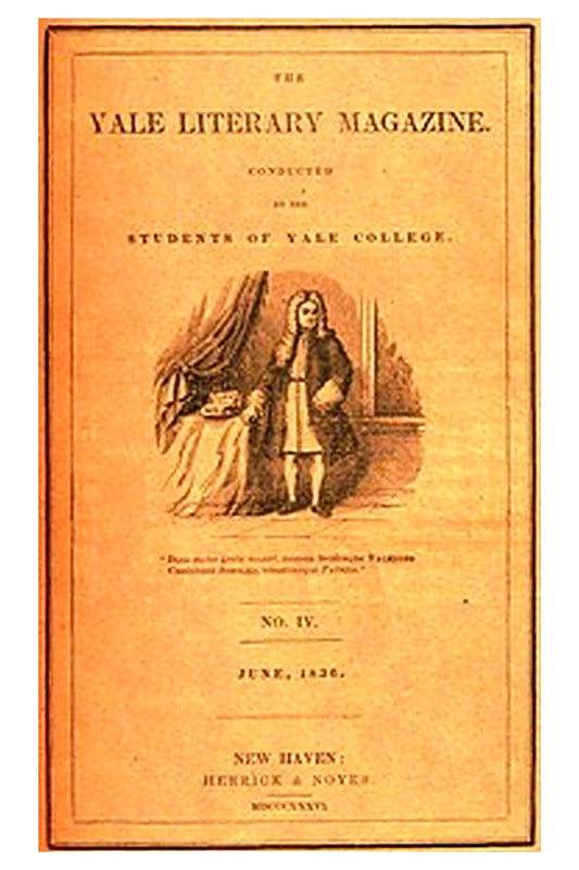 The Yale Literary Magazine (Vol. I, No. 4, June 1836)