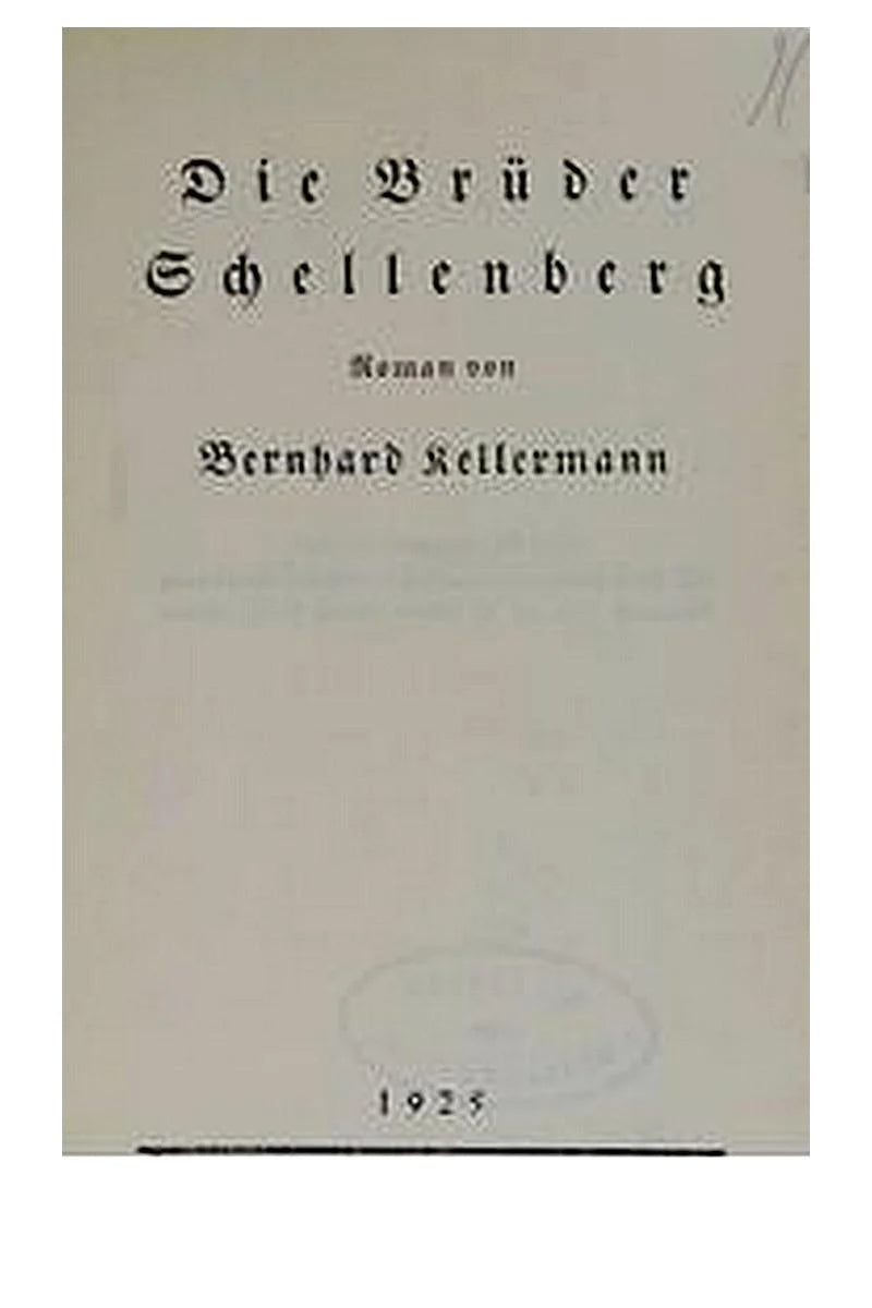 Die Brüder Schellenberg