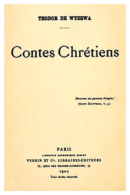 Contes Chrétiens