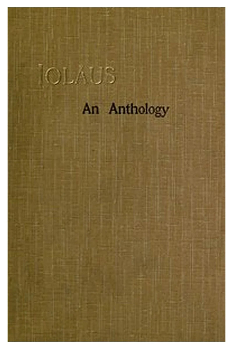 Ioläus: An Anthology of Friendship