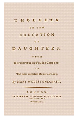 Thoughts on the Education of Daughters

