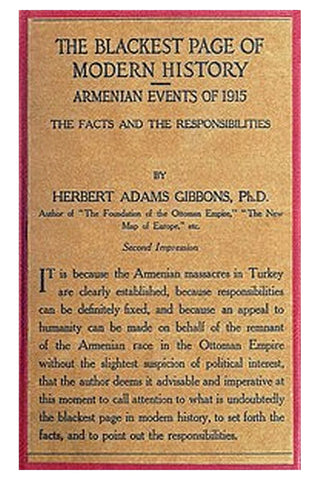 The blackest page in modern history: Events in Armenia in 1915
