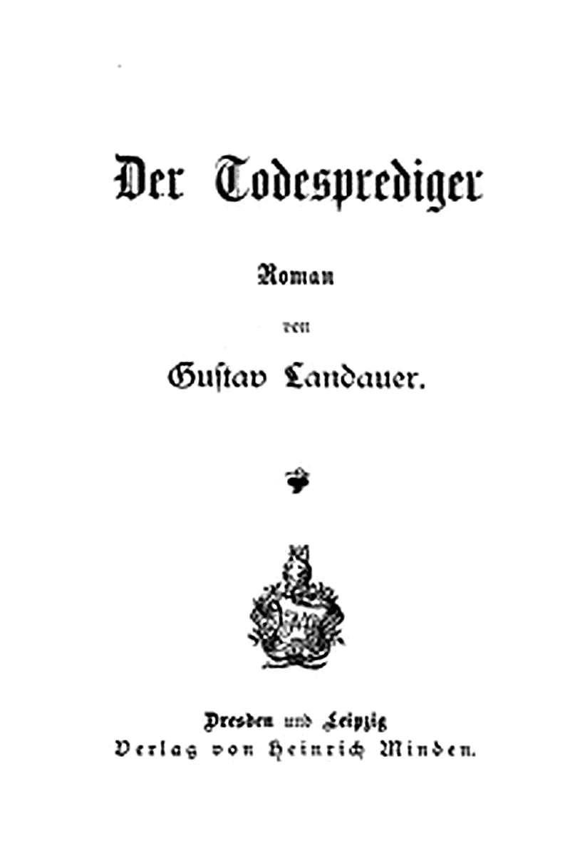 Der Todesprediger