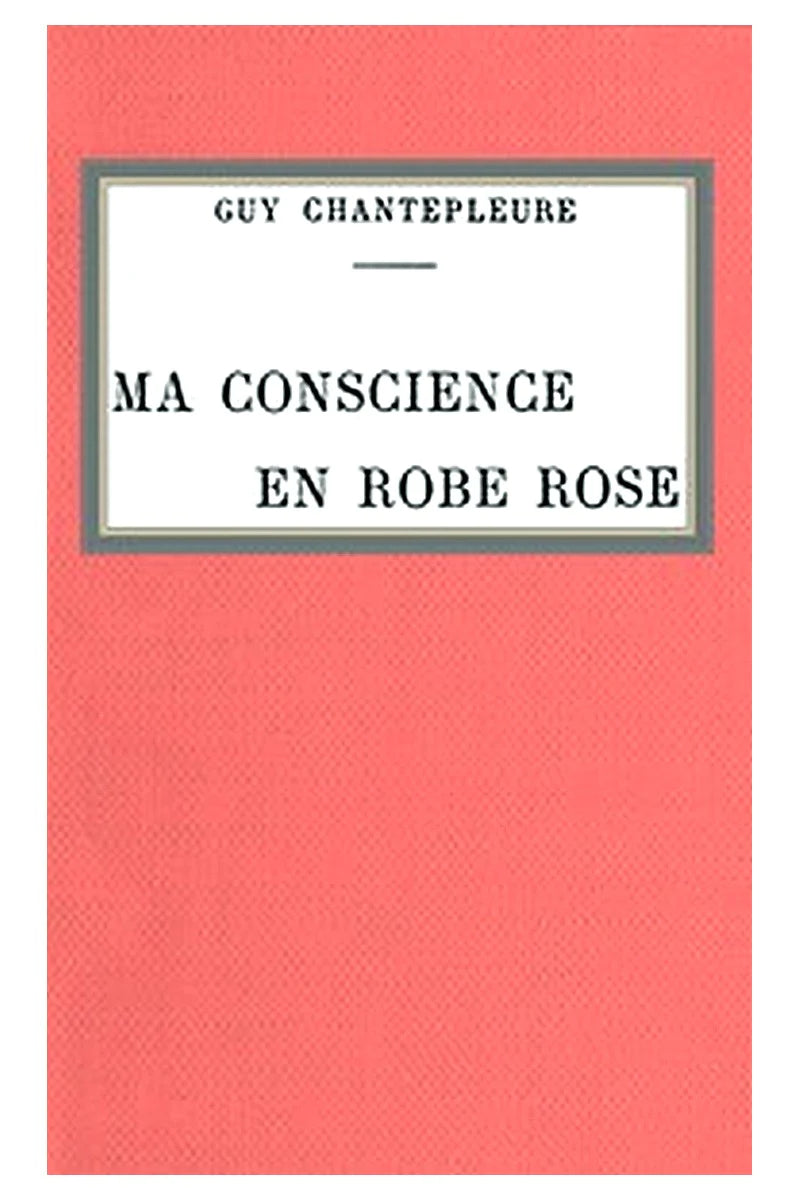 Ma conscience en robe rose