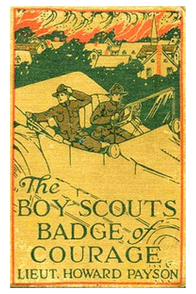 The Boy Scouts' badge of courage