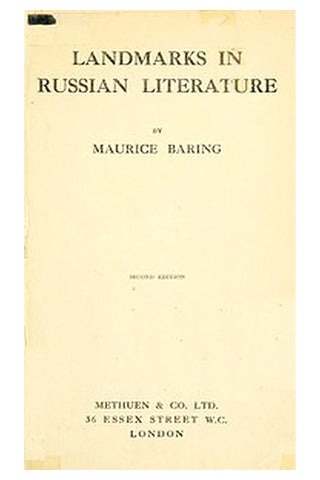 Landmarks in Russian literature