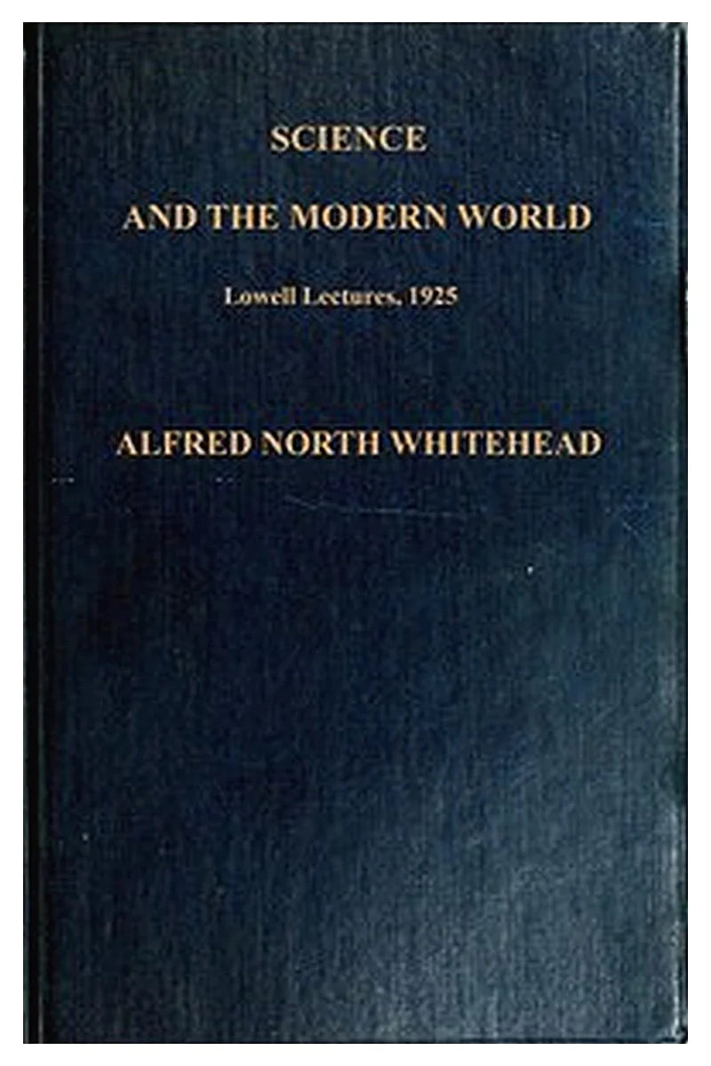 Lowell Lectures, 1925