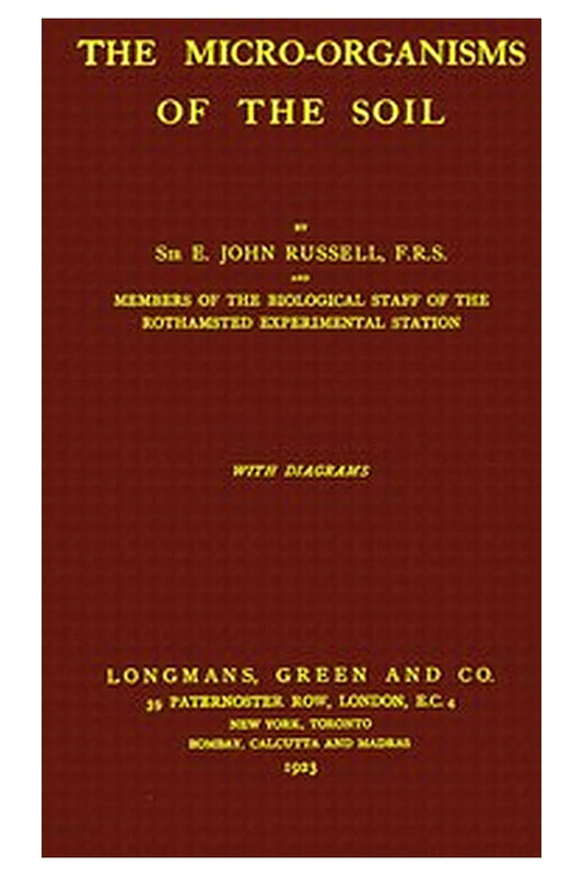 The Rothamsted monographs on agricultural science